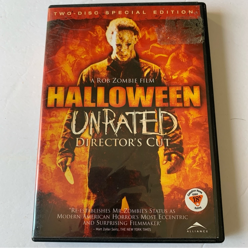 💜 Halloween Unrated Director's Cut DVD - Special Edition